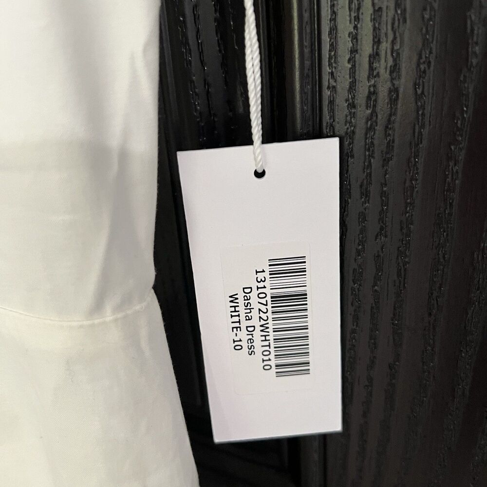 Reformation Dasha Dress Size 10 White - Picture 5 of 7